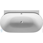 Ванна Duravit Luv 1800x950х610 пристенная, бесшовная панель и ножки, 2 наклона 700433000000000