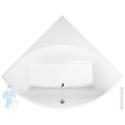 Ванна квариловая Villeroy & Boch SQUARO (1450х1450) с ножками, белая UBQ145SQR3V-01