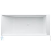 Ванна LAUFEN KARTELL 2.2233.2.000.616.1 (1760х760х540) свободностоящая, скрытый перелив с подсвет., сист.подъема