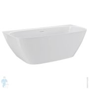 Ванна отдельностоящая Salini Sofia Wall S-sense 102513G 1800х850х610 иск. камень, белый глянец
