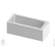 Ванна пристенная Astra-Form Нейт 01010046 (1700х750х670) иск. камень, с ножками в комплекте,белый