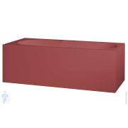 Ванна Salini Fabia S-Sense 102611GF 1700х750х600 пристенная, иск. камень, глянцевый RAL полностью