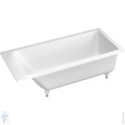 Ванна встраиваемая Salini Cascata Kit 1806х802х600 иск. камень, S-Sense, цвет: белый матовый 104513M