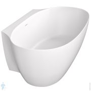 Ванна пристенная Salini ALDA WALL 1705х892х610 искусственный камень, S-stone, белый матовый 101925M