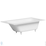 Ванна встраиваемая Salini Orlanda Plus Kit 1900х1000х600 иск. камень, S-Sense, белый матовый 102114M