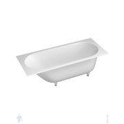 Ванна встраиваемая Salini Ornella 1600х700х625 искусственный камень, S-Sense, белый 102316G