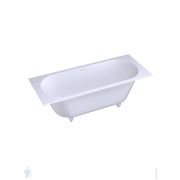 Ванна встраиваемая Salini Ornella Axis Kit (1700х700х600) S-Sense,иск.камень,белый глянцевый 104713G