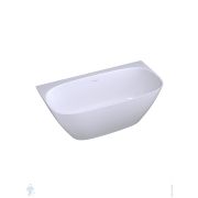 Ванна пристенная Salini SOFIA WALL (1600х800х590) искусственный камень, S-Sense, глянцевый 102517GF