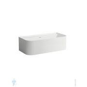 Ванна пристенная LAUFEN SONAR (1600х815х535) со сливом-переливом, 5 отв., белый 2.2034.7.000.036.1