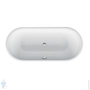 Ванна стальная Bette Lux Oval 3466-000 1800х800х450 встраиваемая, овальная, шумоизоляция, белый
