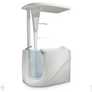 Ванна с душ.панелью Gruppo Treesse Gen-X Top V3311dx+B3311 1300х750х2200 правая, сидячая