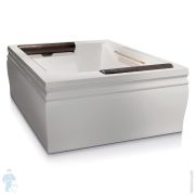 Ванна Gruppo Treesse Blanque 1915 V1691 1900х1500х680 CrystalTech, какрас, 2 подголовника, 2 ручки