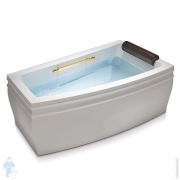 Ванна Gruppo Treesse Blanque 1690 V1661D 1600х900х650 CrystalTech, угловая, прав,, подголовн., ручка