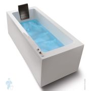 Ванна Gruppo Treesse Dream 181 V831F 1800x1000x670 CrystalTech, г/м AWC+хромо, фронт.+ пр. панели