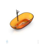 Ванна отдельностоящая Knief EGG Shape (1690х850х540) из полимерного материала, цвет: 04 Wheat, 0700-010-04