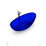 Ванна отдельностоящая Knief Oval Shape (1800х927х565) из полимерного материала, цвет: 07 Marine blue, 0700-050-07