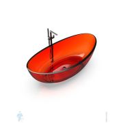 Ванна отдельностоящая Knief Oval Shape (1800х927х565) из полимерного материала, цвет: 06 Read Tea, 0700-050-06