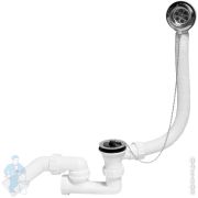 Слив-перелив Knief Kit A с нажимным выпуском, хром 0100-091-06