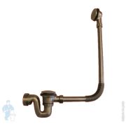 Обвязка для ванны McAlpine «Click-Clack» латунная, античная бронза BRASSTRAP-50-AB