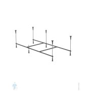Каркас для ванны AM.PM Func 1500х700мм, материал аллюминий W84A-150-070W-R