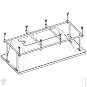 Монтажный комплект для ванны Roca EASY 150х70 ZRU9302906