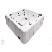 Минибассейн отдельностоящий для улицы Gruppo Treesse Naxos PNAX01BP 2000x2000x780 серое дерево