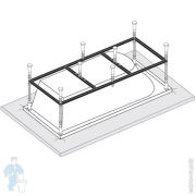 Каркас для ванны VAGNERPLAST (1900х900) VPK19090