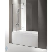 Шторка на ванну CEZARES ECO (1200х1400) O-V-21-120/140-C-Cr складная, стекло прозрачное, хром