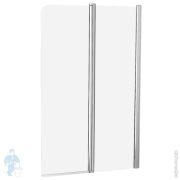 Шторка на ванну RAVAK CVS2-100 R (990х1500) правая, профиль блестящий, стекло Transparent
