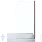 Шторка душевая для ванны Aquanet SG 750х1500 поворотная, прозрачное стекло/профиль хром 209411