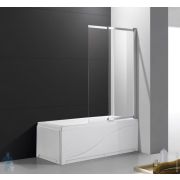 Шторка на ванну CEZARES SLIDER-VF-11-100/150-C-Cr (1000-1500) раздвижн, стекло прозрач, профиль хром