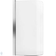 Шторка на ванну RAVAK CVSK1 ROSA 140/150 L (850х1500) левая, профиль блестящий, стекло Transparent