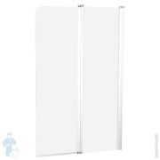 Шторка на ванну RAVAK 10CVS2-100 R (990х1500) правая, профиль белый, стекло Transparent
