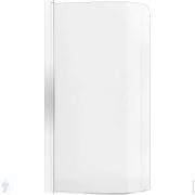 Шторка на ванну RAVAK CVSK1 ROSA 140/150 L (850х1500) левая, профиль белый, стекло Transparent