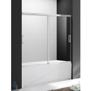 Шторка на ванну CEZARES TANDEM-SOFT-VF-2-170/145-P-Cr (1700х1450) стекло матовое