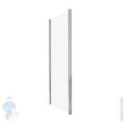 Шторка боковая GOOD DOOR BAS SCREEN SP-80-C-CH 800х1400 мм, стекло прозрачное, профиль хром