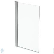 Шторка на ванну Ideal Standard CONNECT 2 (800х1400) проф/алюминий, стекло прозр. T9923EO