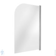Шторка для ванны GOOD DOOR BAS SCREEN H-80-C-CH (80х140) 1 ств.распашная, стекло 5 мм