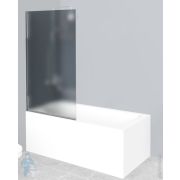 Шторка для ванн BelBagno Uno (700x1500) UNO-V-1-70/150-P-Cr распашная,стекло текстурное/профиль хром