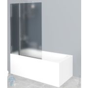 Шторка для ванн BelBagno Uno (900x1500) UNO-V-11-90/150-P-Cr распашная,стекло текстурное/хром