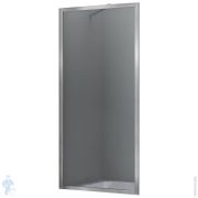 Шторка на ванну WasserKraft Abens 20W01-80 BN (800х1600) стекло прозрачное/профиль никель