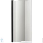 Шторка на ванну АКВАТЕК Дельта AQ DEL SBA 08015BL 800х1500 поворотная, стекло прозр./профиль черный