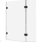 Шторка на ванну RIHO VZ SCANDIC NXT X500 SPACE SAVER (560х1500) левая, чёрная G001171121