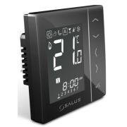 Термостат SALUS VS10BRF цифровой, беспроводной, встраиваемый, 230 В, черный