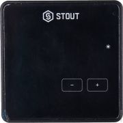 Терморегулятор STOUT R-10z проводной, ЖК-дисплей, черный, STE-0101-010004