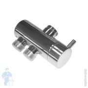%Душевой уголок BelBagno Uno (1200х900х1950) UNO-195-AH-1-120/90-C-Cr стекло прозр./проф. хром