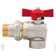 Кран шаровый с американкой угловой ITAP IDEAL 298 1