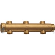 REHAU Распределительный коллектор G3/4 на 4 отвода G 3/4 с плавной регулировкой 11316473001