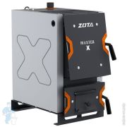 Котел твердотопливный Zota Master-Х 18П, с плиткой, 18кВт, арт. MS 493112 0018