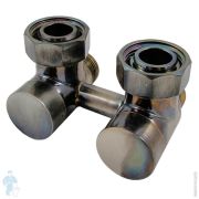 SCHLOSSER Узел подключения 50мм угловой Exclusive Technoline GW 3/4х GZ М22х1,5 601000070